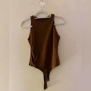 Woman’s Brown Bodysuit